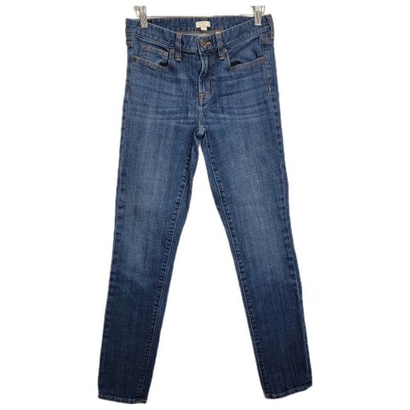 𝅺j. Crew Stretch Skinny Jeans - Picture 1 of 13